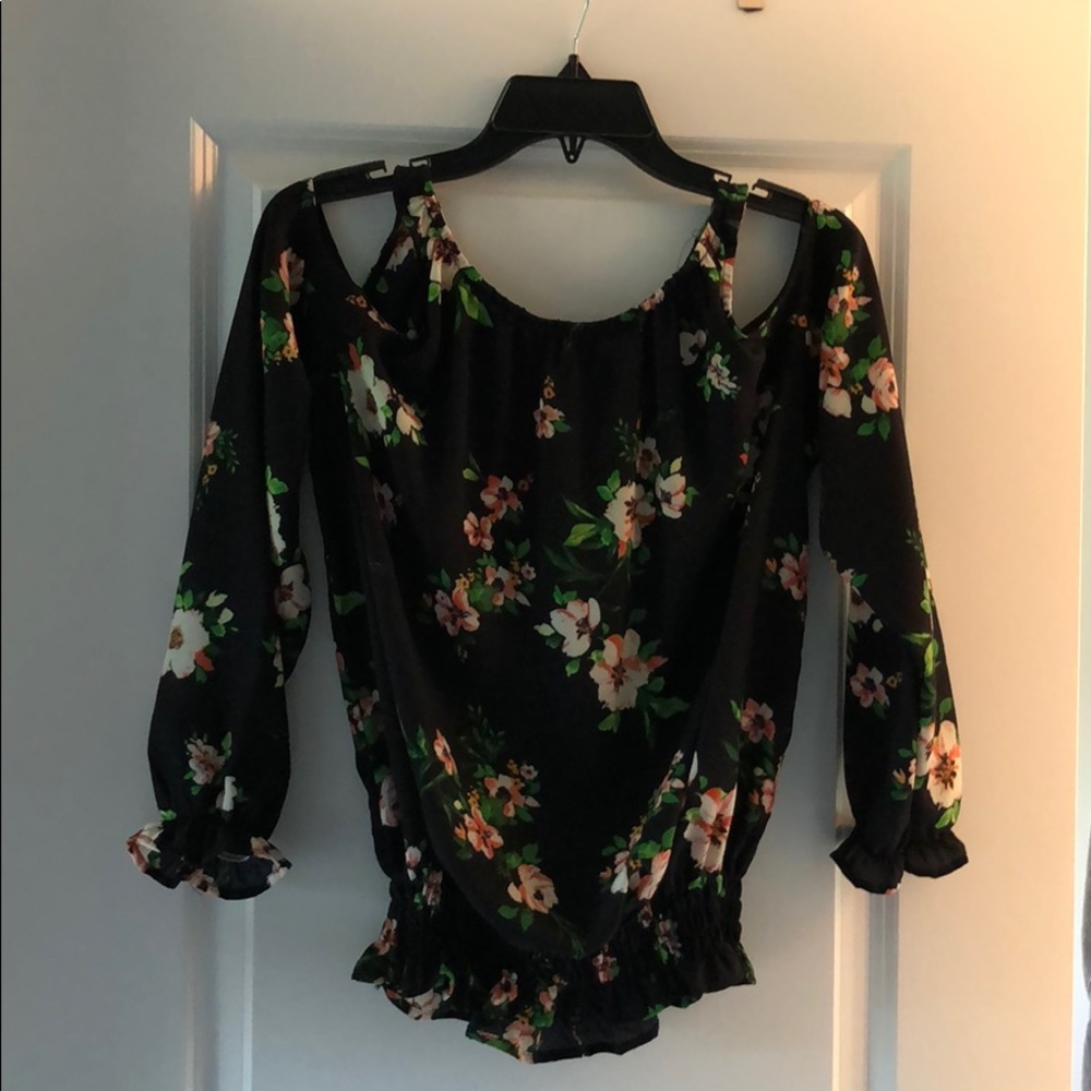 Allison Joy Cold Shoulder Top